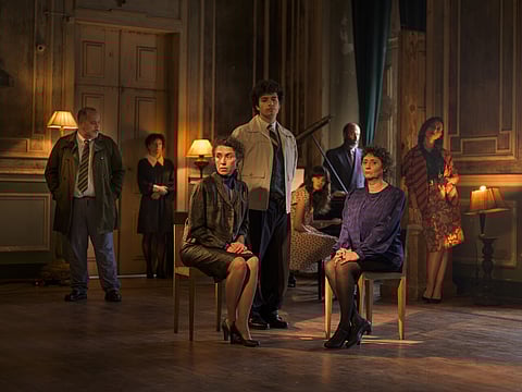 O elenco inclui o encenador, Joaquim Horta, no papel de John Gabriel Borkman. 
