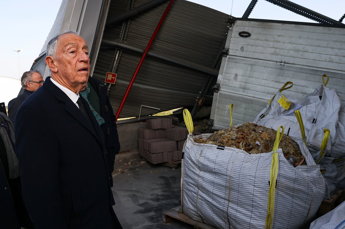 Marcelo says Vila de Rei is an example of the 'other Portugal' that was affected