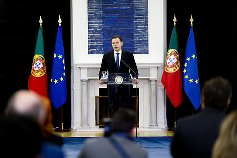 Luís Montenegro anunciou medidas para ajudar populações e empresas afetadas pela depressão Kristin após o Conselho de Ministros extraordinário de 1 de fevereiro.