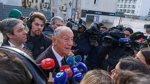 Marcelo admite adiamento das eleições em zonas afetadas e diz que situação em Alcácer é "a mais grave" do país