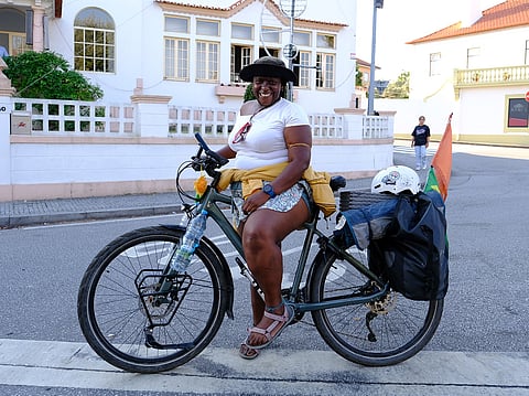 A ciclista era conhecida por ser uma pessoa bondosa e aventureira. 