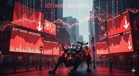 Bolha de IA abana: "Software-mageddon" apaga 800 mil milhões de dólares do mercado