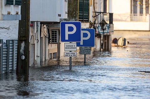 Cheias em Alcácer do Sal
