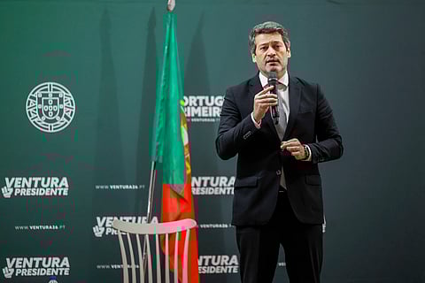 Andté Ventura apelou ao adiamento da segunda volta na quinta-feira.