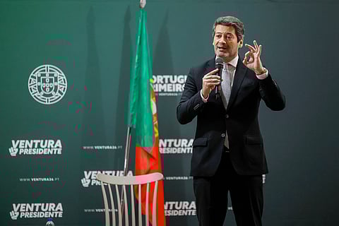 André Ventura fez apelo para o adiamento da segunda volta num almoço com autarcas algarvios eleitos pelo Chega.