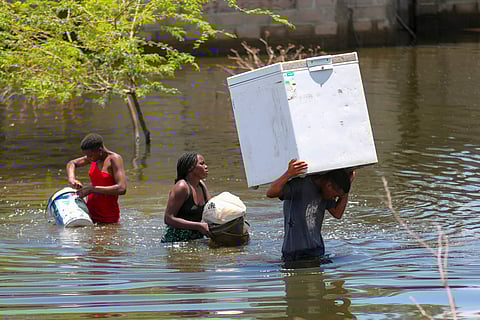 2.258 quilómetros quadrados ficaram submersos desde 15 de janeiro.