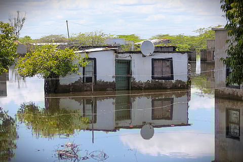 A época das chuvas se prolonga ainda até abril.