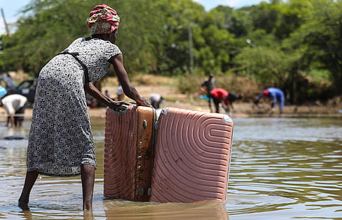 Chókwè, a região "celeiro" do país, é a mais atingida pelas cheias.