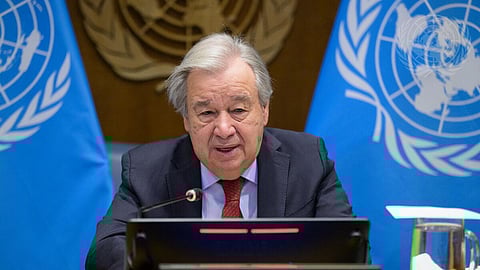 António Guterres, secretário-geral da ONU