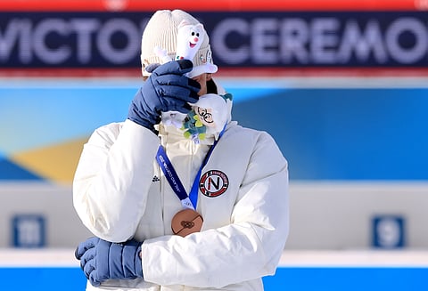 Sturla Holm Laegreid contou a traição à namorada e ficou em lágrimas.