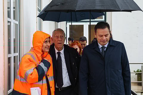 Montenegro em Coimbra: "Estamos no limiar da capacidade possível para conter as águas do Mondego" 