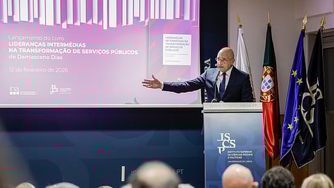 Pedro Passos Coelho esteve no ISCSP, na apresentação do livro "Lideranças Intermédias na Transformação de Serviço Públicos", de Damasceno Dias