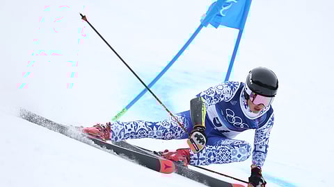 Emeric Guerillot confirma evolução olímpica com 38.º lugar no slalom gigante
