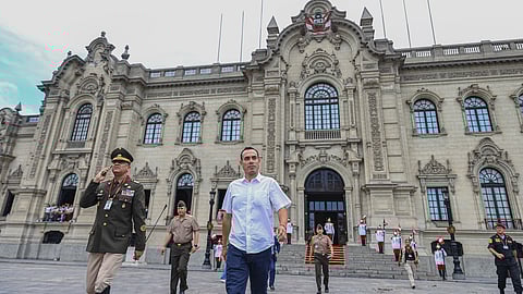 José Jerí está na presidência desde outubro de 2025.