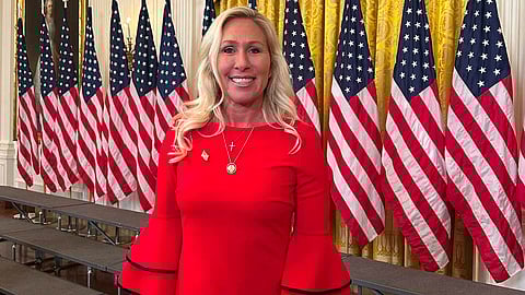 No final de julho, Taylor Greene foi a primeira republicana no Congresso a classificar como “genocídio” o que estava a acontecer na Faixa de Gaza.