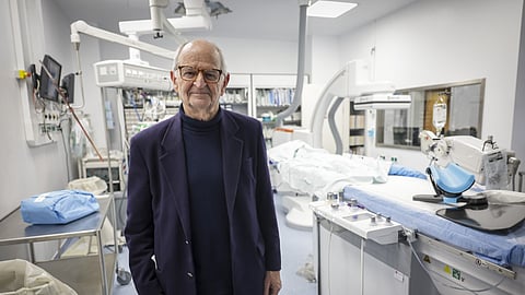 João Queiroz e Melo fez o primeiro transplante cardíaco há 40 anos no Hospital Santa Cruz.   