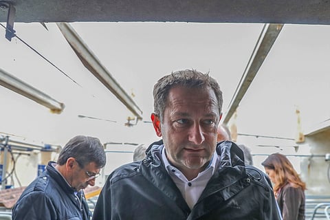 Christophe Hansen visitou zonas afetadas do Rio Tejo, do Rio Mondego, do Rio Lis e do Pinhal de Leiria.