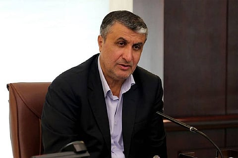 O chefe da Agência de Energia Atómica do Irão, Mohammad Eslami