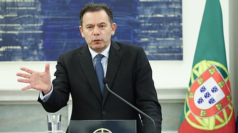 O primeiro-ministro Luís Montenegro apresentou as medidas do PTRR. 