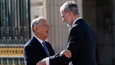 Felipe VI agradece "energia, sabedoria e coração" que Marcelo dedicou à relação com Espanha