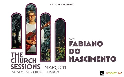 Cartaz da apresentação de Fabiano do Nascimento.