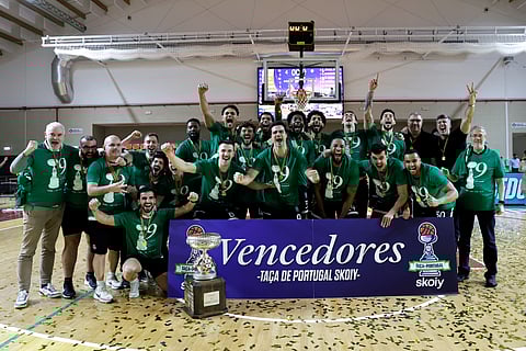 Basquetebol. Sporting vence FC Porto e ergue Taça de Portugal pela nona vez