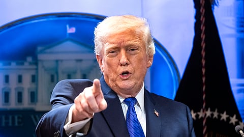 Sondagens mostram  que só 39% dos inquiridos confiam na política económica de Trump.