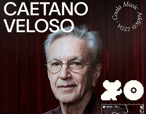 Caetano agora também faz parte do cartaz do Coala Festival 2026. 