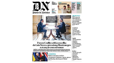 Leia aqui o DN desta quarta-feira, 25 de fevereiro