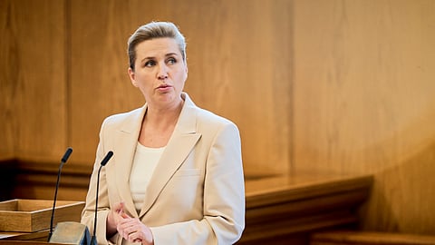 Mette Frederiksen foi eleita primeira-ministra pela primeira vez em 2019.