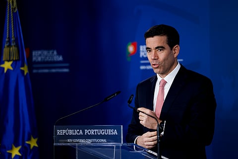 O ministro da Presidência, António Leitão Amaro