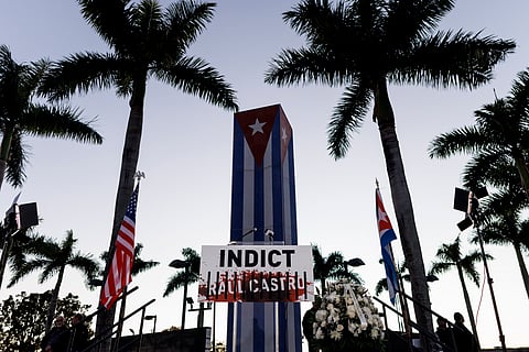 Vigília em Miami no 30.º aniversário da morte de quatro pilotos da organização Irmãos ao Resgate, abatidos pela Força Aérea Cubana a 24 de fevereiro de 1996.