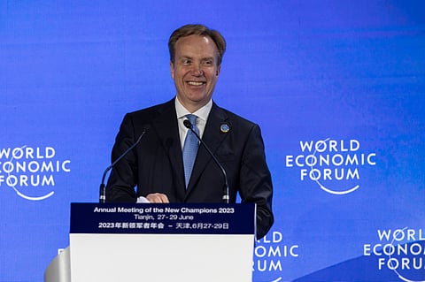 Børge Brende liderava o Fórum Económico Mundial desde 2017. 