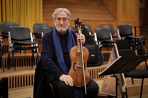 Jordi Savall: “Fazer música é uma mensagem  de solidariedade,  de igualdade”