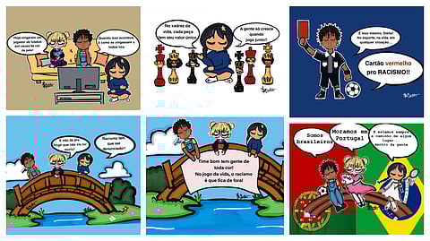Miúdos da ponte - cartão vermelho para o racismo