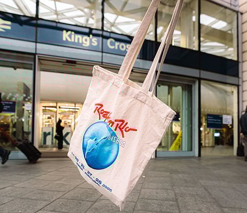 Campanha do Rock in Rio decorreu na estação King's Cross. 