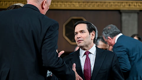 O secretário de Estado norte-americano, Marco Rubio.