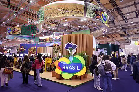 Inauguração do estande do Brasil marcou o lançamento de uma nova campanha para o mercado europeu.