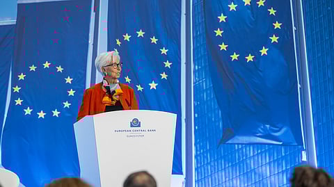 Christine Lagarde, presidente do Banco Central Europeu.