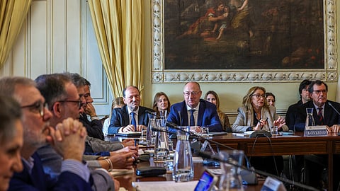 Os parceiros sociais estiveram reunidos em plenário da Comissão Permanente de Concertação Social.