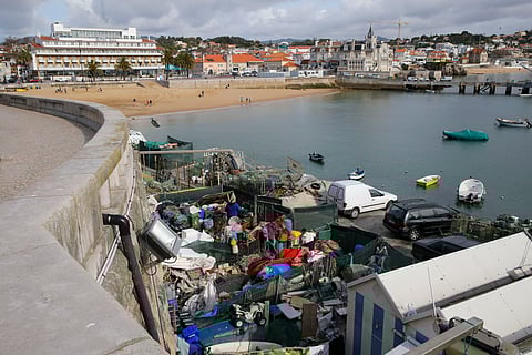 Em Cascais há 51 pescadores e 31 embarcações afetados pelas tempestades.