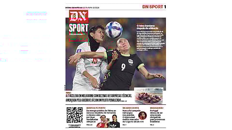 Leia aqui o DN Sport desta sexta-feira, 6 de março