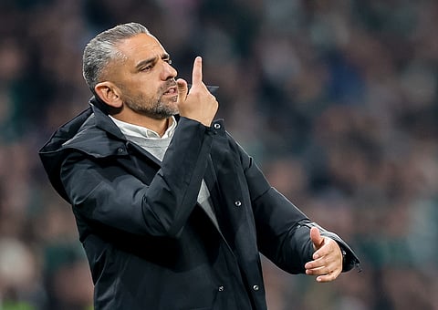 Rui Borges, treinador do Sporting.