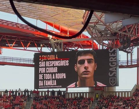 António Silva foi um dos atletas a participar da ação.