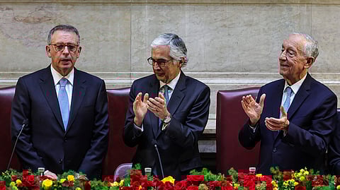 Presidência da República passou de Marcelo Rebelo de Sousa para António José Seguro numa sessão presidida por José Pedro Aguiar-Branco.