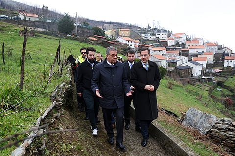 António José Seguro em Mourísia, Arganil, no dia 10 de março de 2026.
