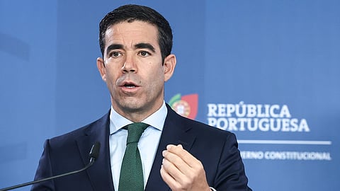 O ministro da Presidência, António Leitão Amaro