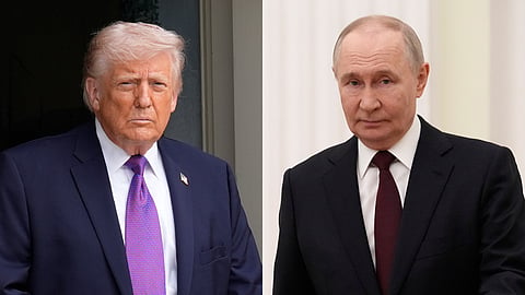 Donald Trump e Vladimir Putin.