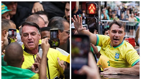 Jair e Flávio Bolsonaro. Descubra as diferenças entre os candidatos