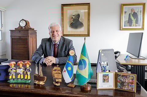 Embaixador Alessandro Candeas é o cônsul-geral do Brasil em Lisboa.